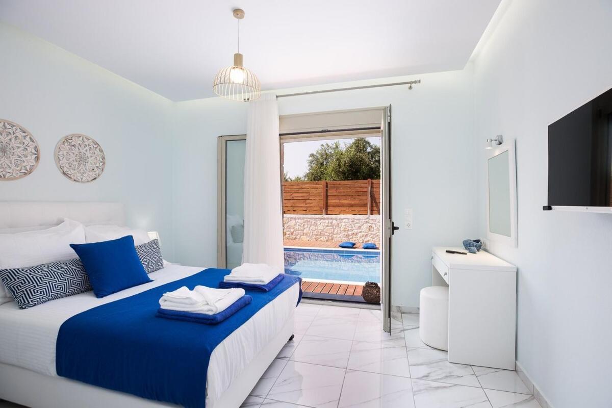 Villa Vera - With Private Heated Pool & Jacuzzi Pangalochori Экстерьер фото
